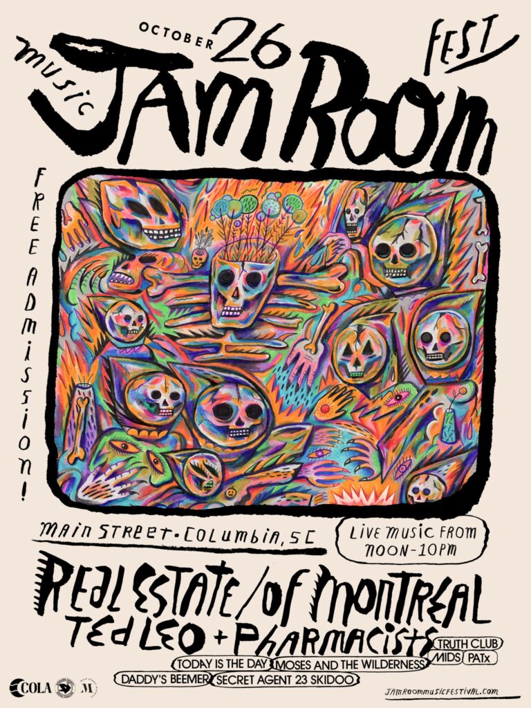2024 Jam Room Music Fest poster